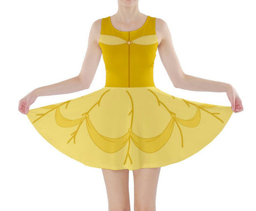 Belle Inspired Skater Dress