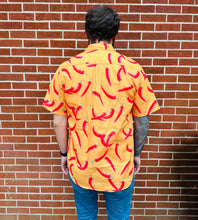 Gonzo The Muppets Inspired Short Sleeve Button Down Shirt